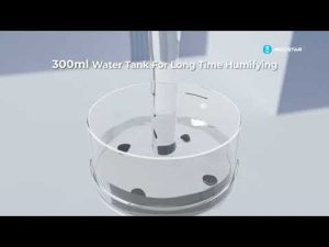 Aigostar mini ventilatore da tavolo con nebulizzatore -1960