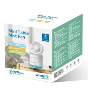 Aigostar mini ventilatore da tavolo con nebulizzatore -1957