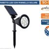 Faro da esterno led con pannello solare UNIVERSO 6500k-0