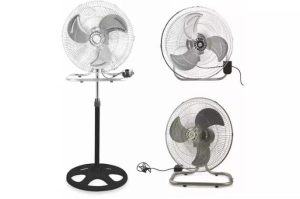 Ventilatore 3 in 1 a piantana, da tavolo e a muro-0