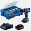 Trapano Avvitatore a batteria Bosch Gsb 18V-28 2 batterie e valigetta-0