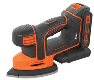 Levigatrice Palmare a batteria 18v litio Black & Decker Cds 18-0