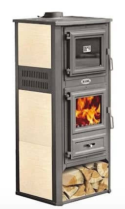 Stufa a legna Kalorosa con forno 13kw -0