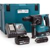Trapano Tassellatore a batteria Makita DHR243RTJ 18v-0