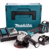 Smerigliatrice angolare a batteria Makita DGA513RTJ 115mm-0