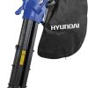 Soffiatore aspiratore e trituratore elettrico a filo Hyundai 35810 2800w-0
