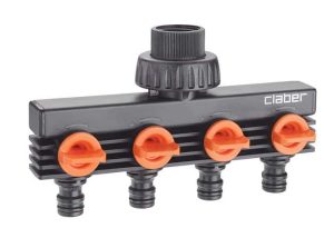 Presa a quattro vie Claber art 8581-0