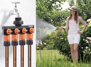 Presa a quattro vie Claber art 8581-3014