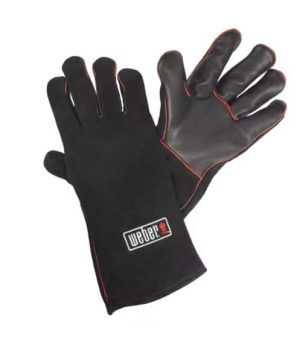 Weber guanti BBq in cuoio-0