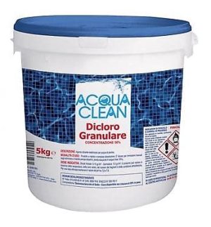 Cloro Dicloro Granulare 5kg per piscine-0