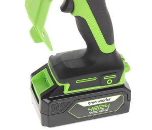 Mini sega da pota a batteria Greenworks 48v 2.0ah-2801