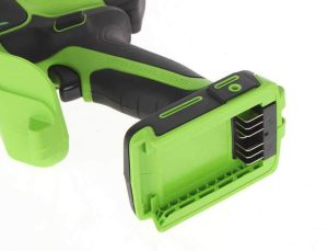 Mini sega da pota a batteria Greenworks 48v 2.0ah-2804