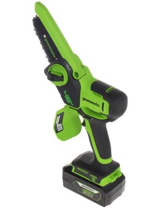 Mini sega da pota a batteria Greenworks 48v 2.0ah-2794