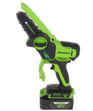 Mini sega da pota a batteria Greenworks 48v 2.0ah-0