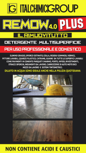 Remow 4.0 Plus Detergente Pavimenti 1lt-0