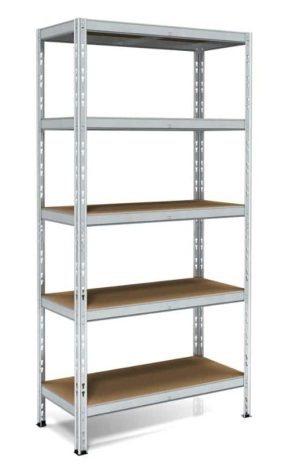 Scaffale in kit 5 ripiani Silver 175-0