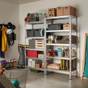 Scaffale in kit 5 ripiani Silver 175-2609