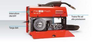 Saldatrice Inverter Mig 131 Multi Stayer-2738