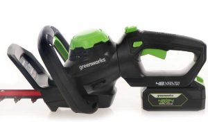 Tagliasiepe a batteria Greenworks 48v 2.0 ah-2813