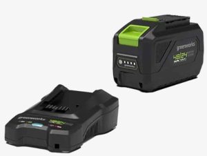 Tagliasiepe a batteria Greenworks 48v 2.0 ah-2816