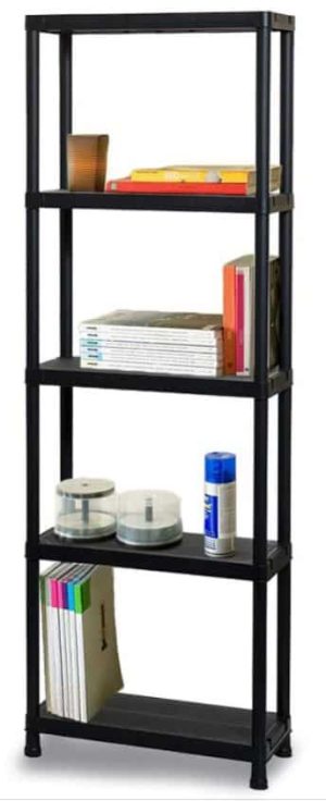 Scaffale in plastica Tower 5 ripiani-0