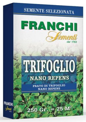 Semi trifoglio nano repens Franchi 250gr-0