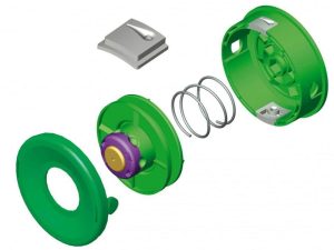 Testina a filo per decespugliatore Tap & Go Active 120-3468