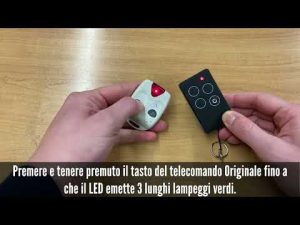 Telecomando universale per cancelli Bravo Sushi 433/868 MHz-3082