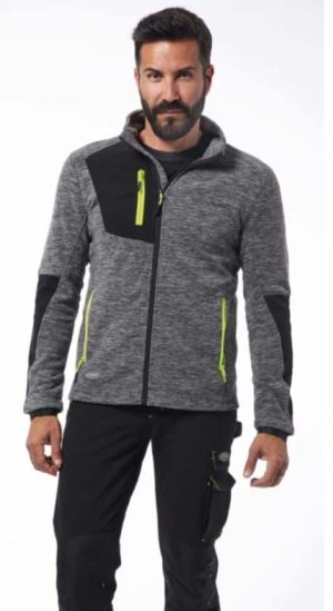 Micropyle Stretch Madeira 2 Grigio/Giallo-0