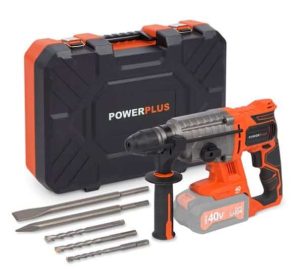 Trapano martello a batteria 40v Dual Power-3687