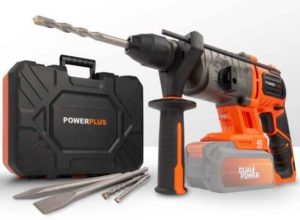 Trapano martello a batteria 40v Dual Power-0