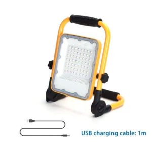 Faro led portatile ricaricabile 100w 2400Lm 6500k°-0
