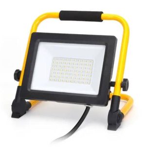 Faro led da esterno portatile 100w 6500k°-3698