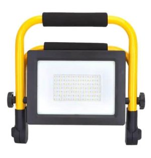 Faro led da esterno portatile 100w 6500k°-0