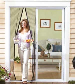 Zanzariera Magnetica San Giorgio grigia 140x240cm-0