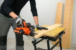 Sega circolare a batteria 40v Dual Power-3728