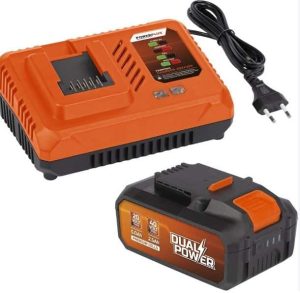 Sega circolare a batteria 40v Dual Power-3729