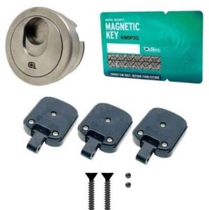 Defender magnetico Disec Inox satinato MR500 H.25-3883