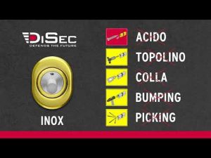 Defender magnetico Disec Inox satinato MR500 H.25-3885