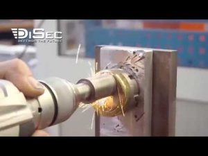 Defender magnetico Disec ottone lucido Mr500 H.25 -3879