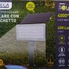 Faretto led solare Square con picchetto 5W 400Lm-0