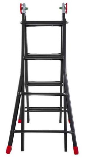 Scala telescopica in acciaio 4+4 Sicos Phenomena Auto -0