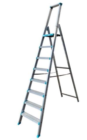 Scala in alluminio professionale Sicos maxima 8 gradini-0