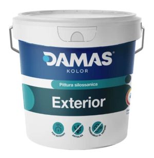 Damas Exterior pittura silossanica Bianca per esterni 5Lt-0
