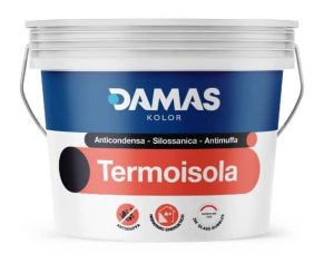 Damas Termoisola idropittura Bianca anticondensa per interni 10Lt-0