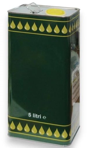 Lattina per olio con tappo 5Lt-0