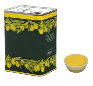 Lattina per olio con tappo 10Lt-0