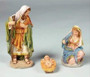 Natività in resina 16 cm-0