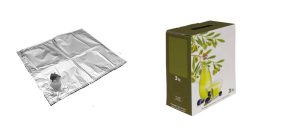 Contenitore per olio in cartone con sacca interna e rubinetto 3Lt-0