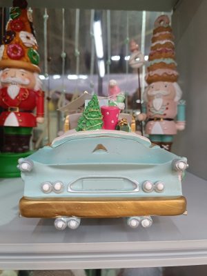 Babbo Natale su auto vintage-4481